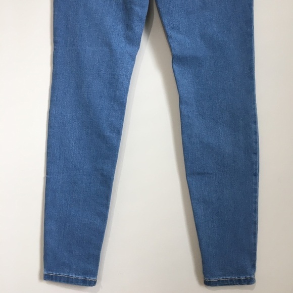 No Boundaries High Rise Light Blue Denim Stretch Soft Skinny Jeans - Picture 6 of 15